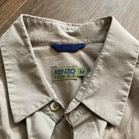 Kenzo Unique Shirt With Supper Sleeve